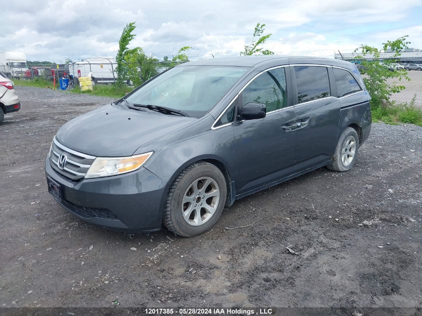 2013 Honda Odyssey Ex VIN: 5FNRL5H47DB506323 Lot: 12017385