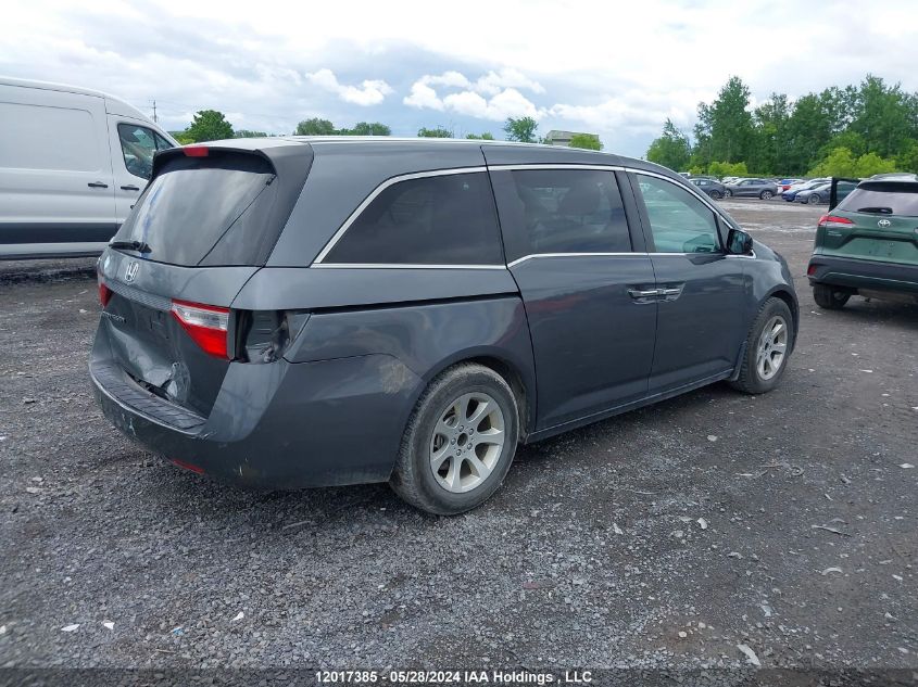 2013 Honda Odyssey Ex VIN: 5FNRL5H47DB506323 Lot: 12017385