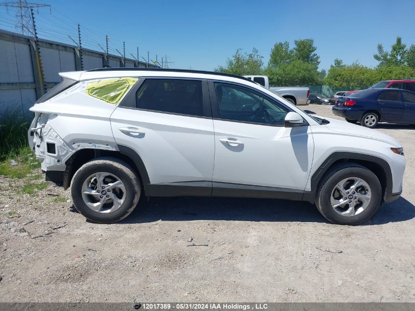 2022 Hyundai Tucson Preferred Awd VIN: KM8JBCAE4NU115125 Lot: 12017389