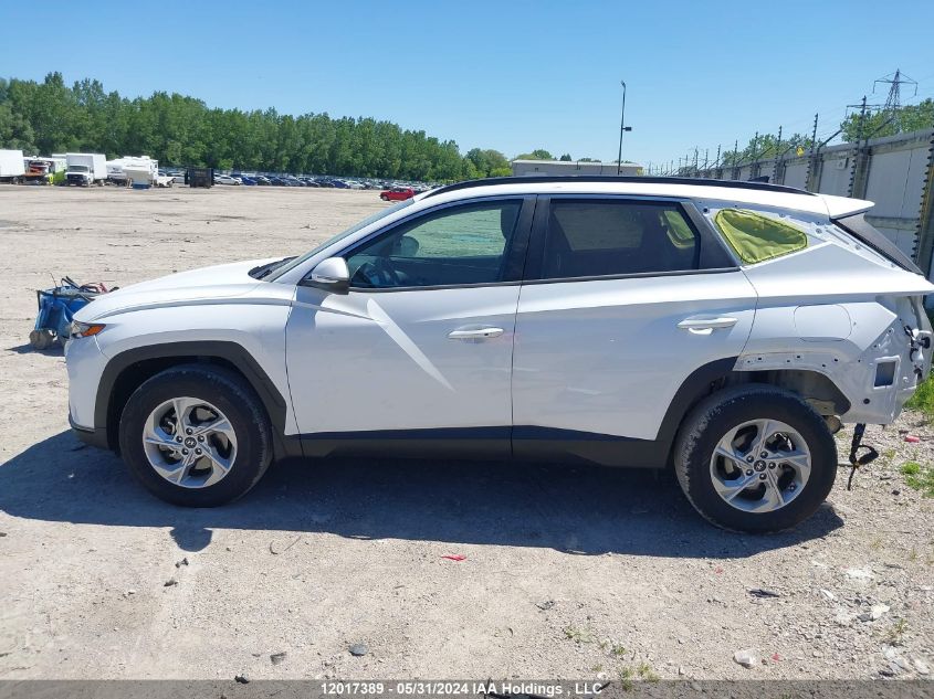 2022 Hyundai Tucson Preferred Awd VIN: KM8JBCAE4NU115125 Lot: 12017389