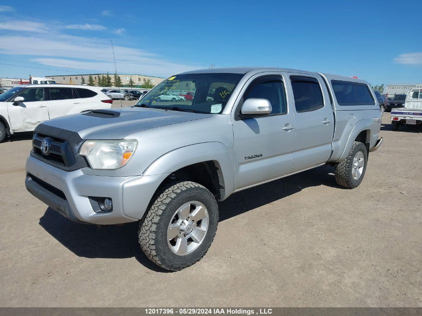 2012 Toyota Tacoma Double Cab Long Bed VIN: 5TFMU4FN0CX005744 Lot: 12017396