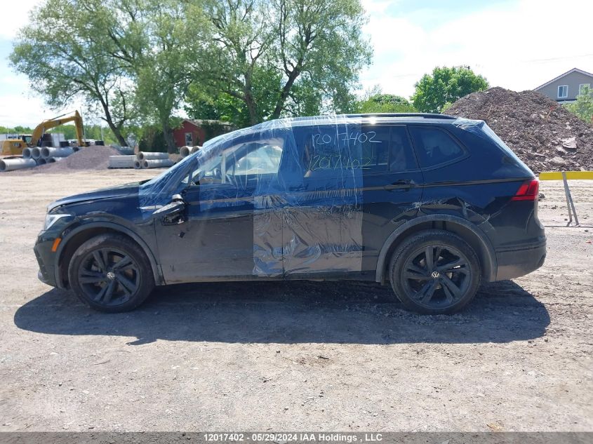 2023 Volkswagen Tiguan VIN: 3VV8B7AX4PM004627 Lot: 12017402