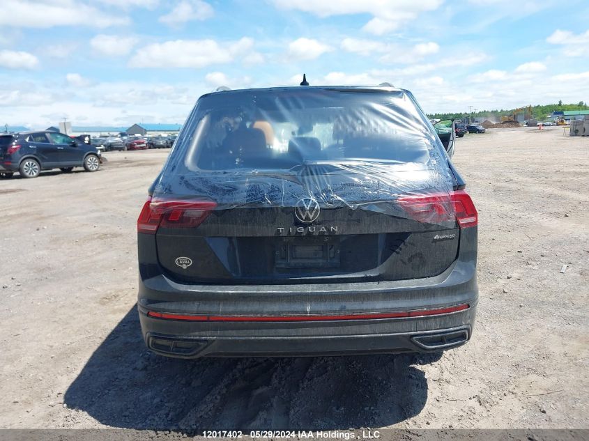 2023 Volkswagen Tiguan VIN: 3VV8B7AX4PM004627 Lot: 12017402