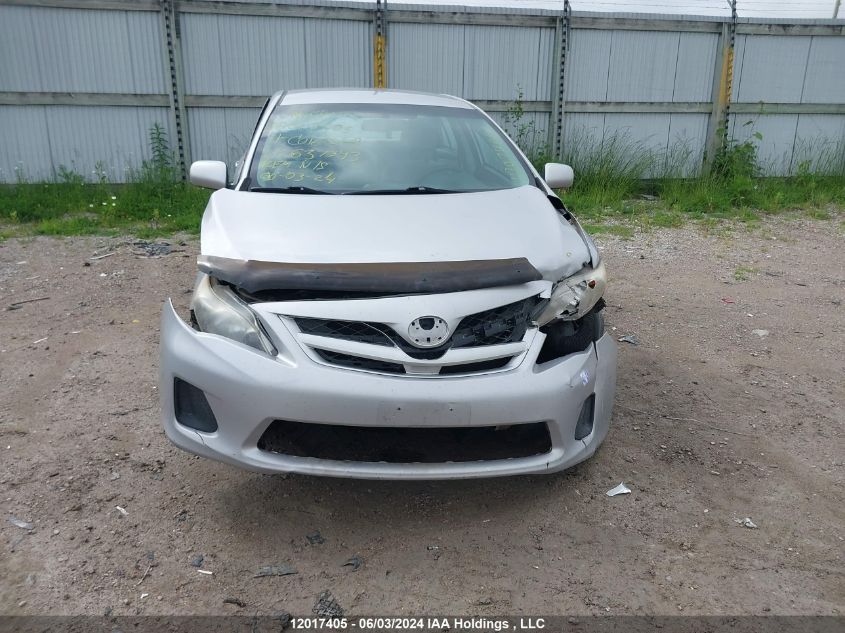 2011 Toyota Corolla S/Le VIN: 2T1BU4EE6BC647343 Lot: 12017405