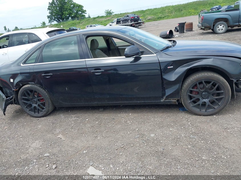 2009 Audi A4 2.0T Quattro VIN: WAULF68K29A088784 Lot: 12017407