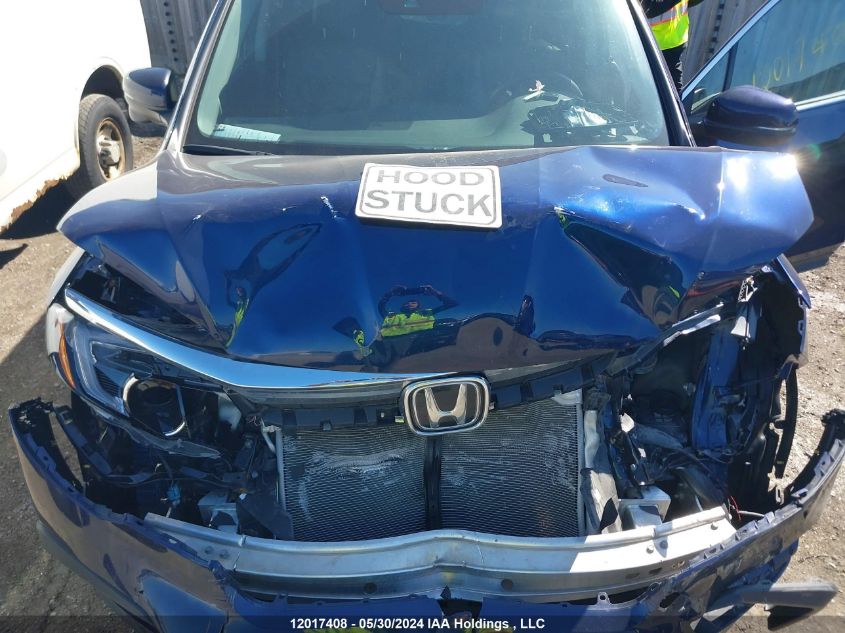 2021 Honda Pilot VIN: 5FNYF6H74MB505648 Lot: 12017408