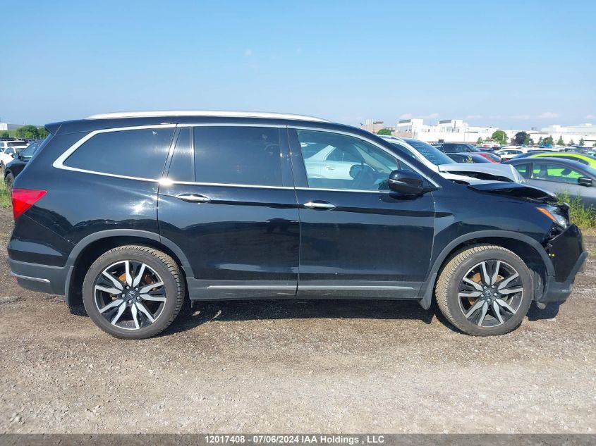 2021 Honda Pilot VIN: 5FNYF6H74MB505648 Lot: 12017408