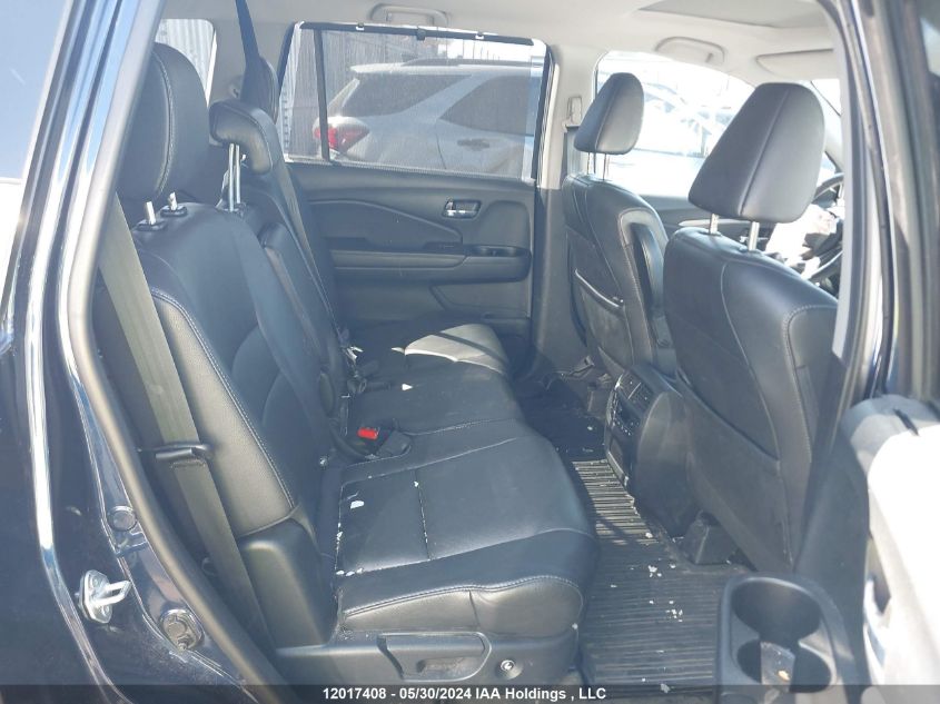 2021 Honda Pilot VIN: 5FNYF6H74MB505648 Lot: 12017408