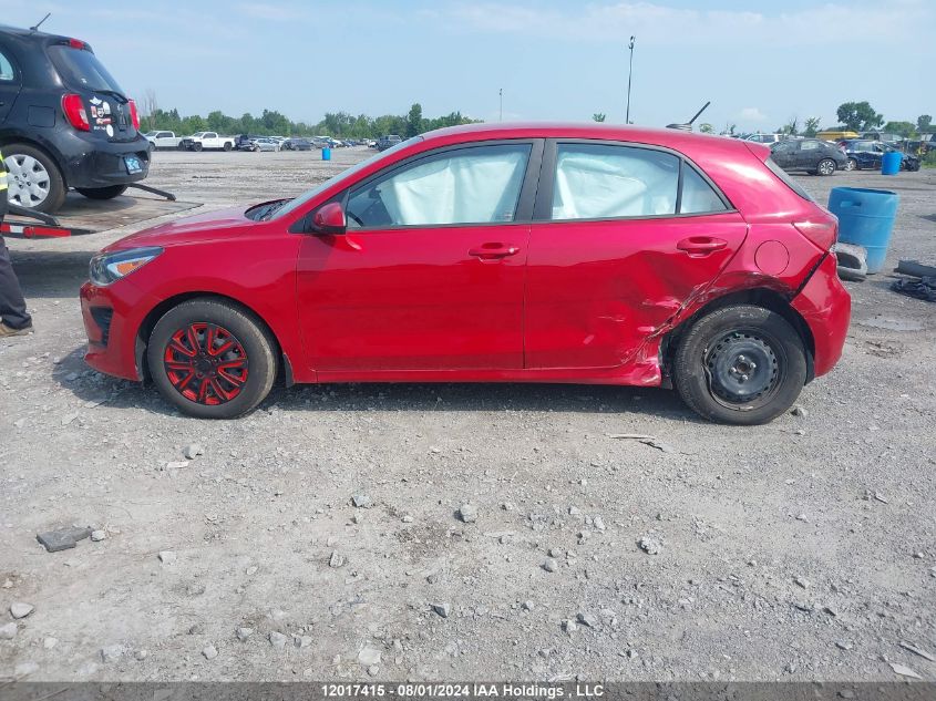 2022 Kia Rio VIN: 3KPA25AD2NE458960 Lot: 12017415