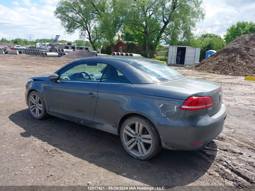 2014 Volkswagen Eos VIN: WVWBD8AH4EV002814 Lot: 12017421