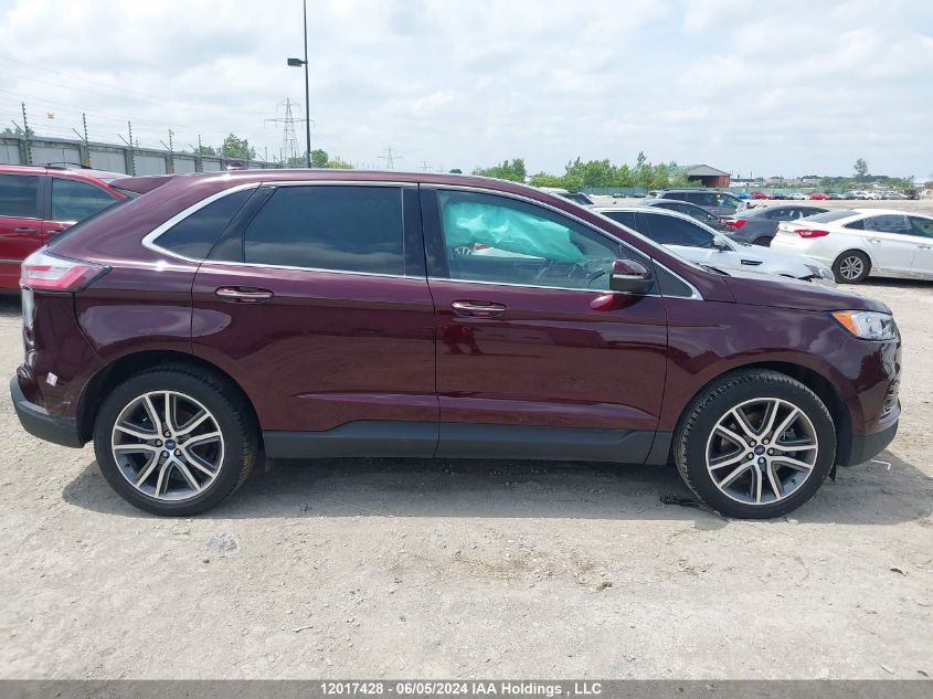 2019 Ford Edge VIN: 2FMPK4K99KBC07527 Lot: 12017428