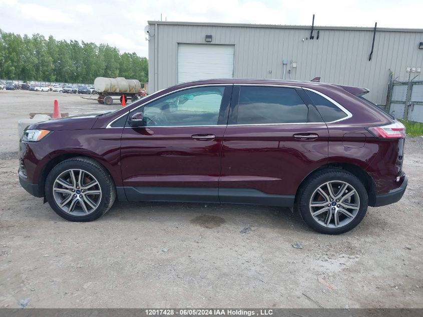 2019 Ford Edge VIN: 2FMPK4K99KBC07527 Lot: 12017428