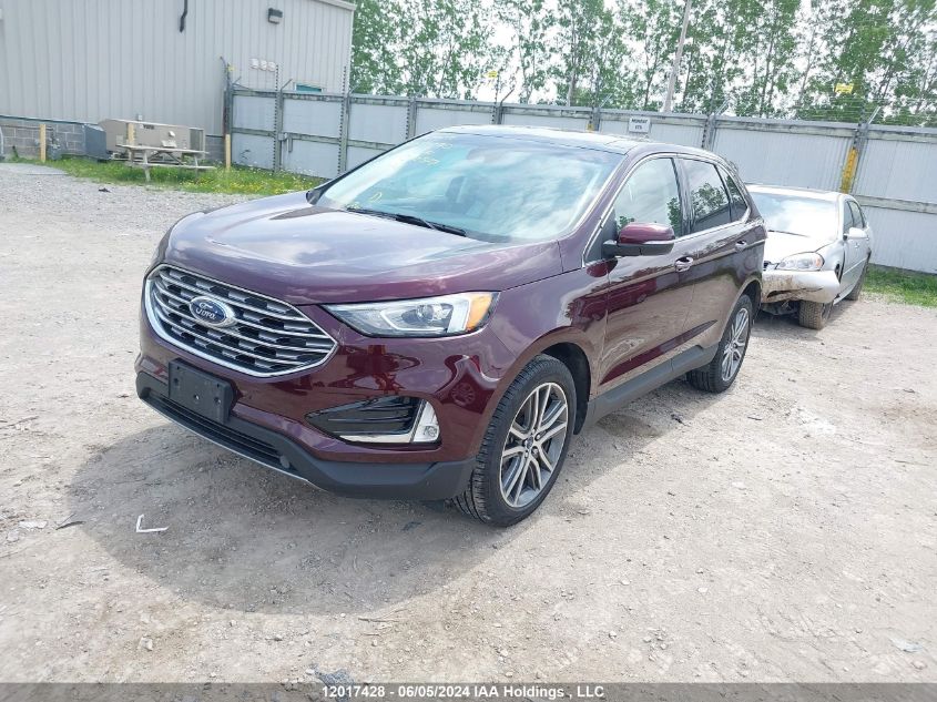 2019 Ford Edge VIN: 2FMPK4K99KBC07527 Lot: 12017428