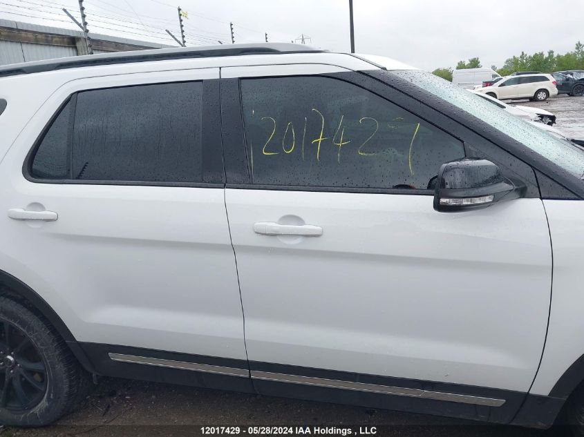 2016 Ford Explorer Xlt VIN: 1FM5K7D80GGD07724 Lot: 12017429