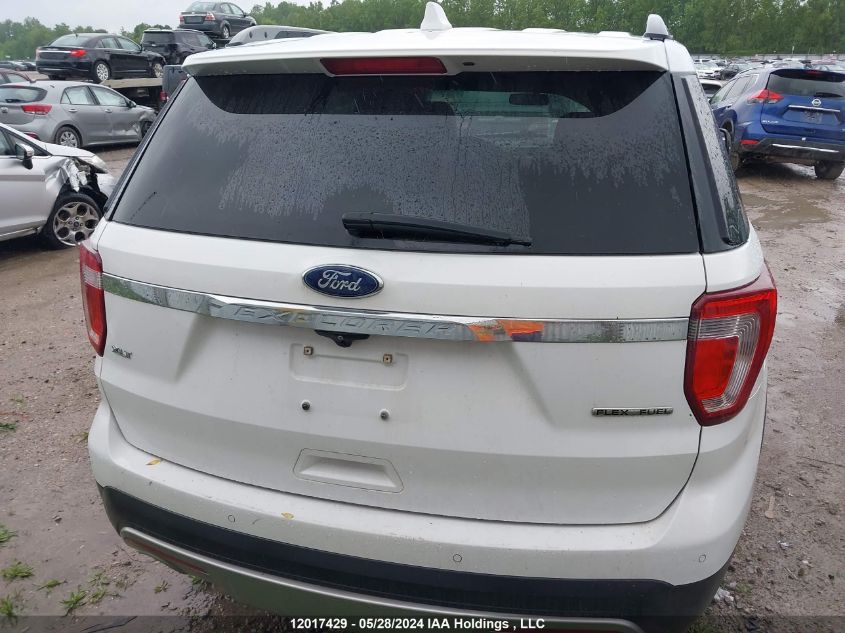 2016 Ford Explorer Xlt VIN: 1FM5K7D80GGD07724 Lot: 12017429