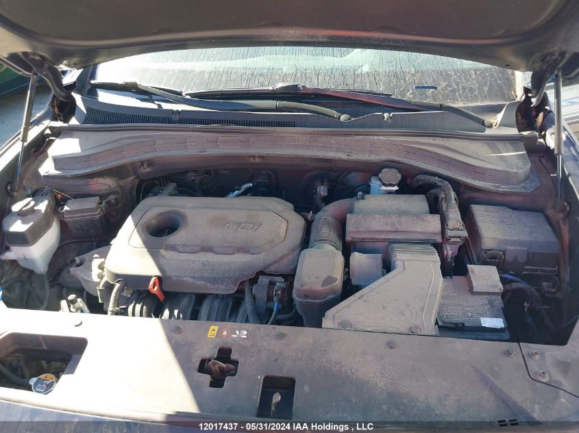 2020 Hyundai Santa Fe Sel/Sel Plus VIN: 5NMS3CAD3LH276051 Lot: 12017437