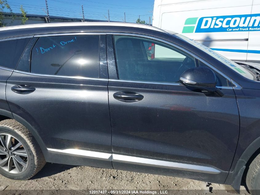 2020 Hyundai Santa Fe Sel/Sel Plus VIN: 5NMS3CAD3LH276051 Lot: 12017437