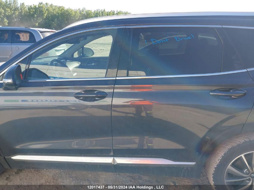 2020 Hyundai Santa Fe Sel/Sel Plus VIN: 5NMS3CAD3LH276051 Lot: 12017437