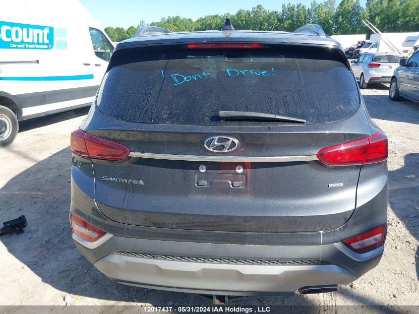 2020 Hyundai Santa Fe Sel/Sel Plus VIN: 5NMS3CAD3LH276051 Lot: 12017437