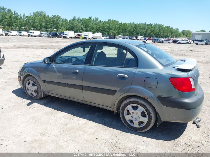 2007 Kia Rio VIN: KNADE123676223468 Lot: 12017440