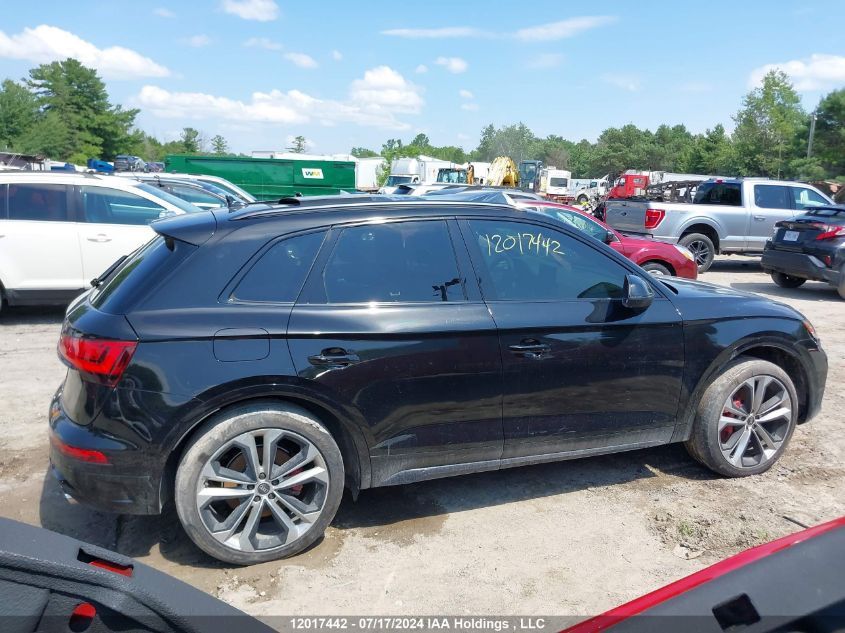 2023 Audi Sq5 Sportback VIN: WA134AFY6P2057736 Lot: 12017442