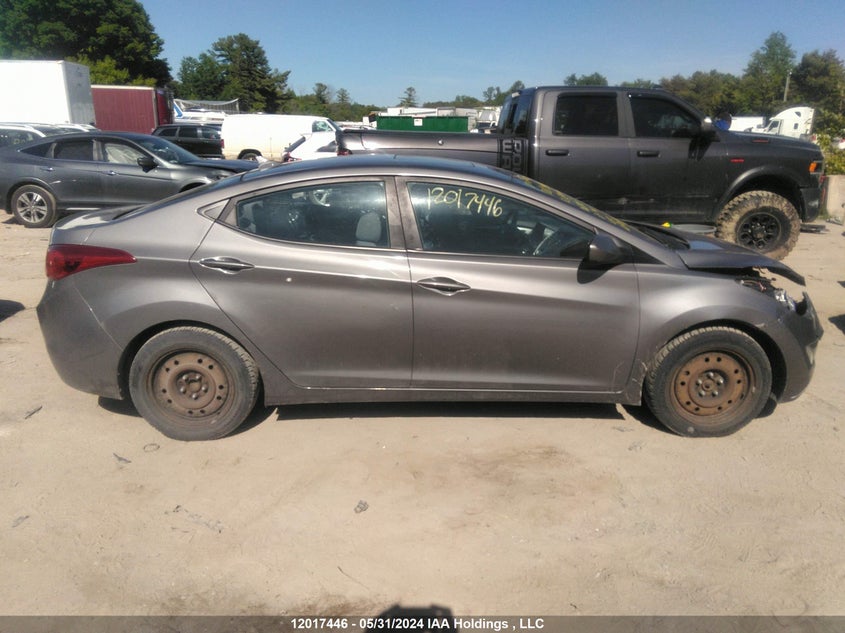 2012 Hyundai Elantra Gls/Limited VIN: 5NPDH4AE9CH106904 Lot: 12017446