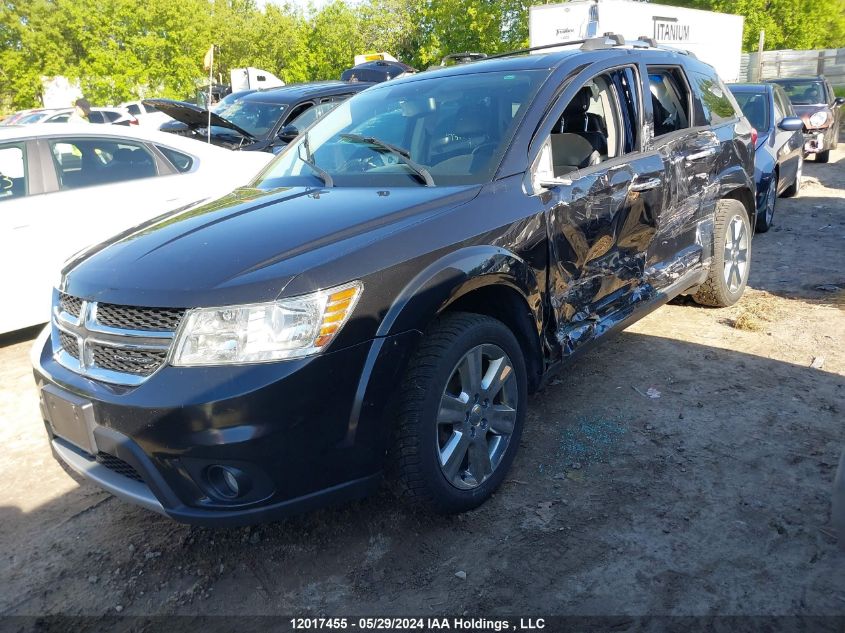 2012 Dodge Journey R/T VIN: 3C4PDDFG5CT191307 Lot: 12017455