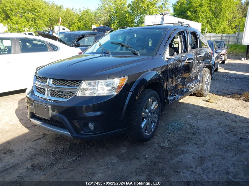 2012 Dodge Journey R/T VIN: 3C4PDDFG5CT191307 Lot: 12017455