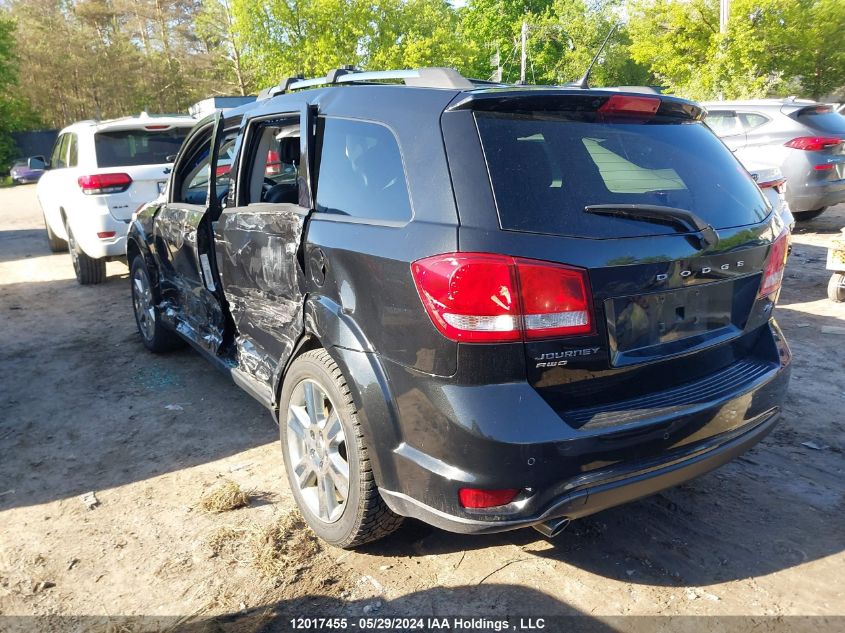 2012 Dodge Journey R/T VIN: 3C4PDDFG5CT191307 Lot: 12017455