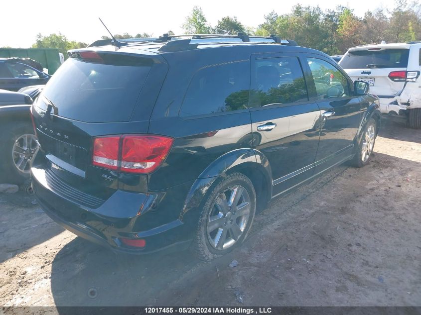 2012 Dodge Journey R/T VIN: 3C4PDDFG5CT191307 Lot: 12017455