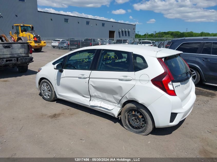 2015 Honda Fit VIN: 3HGGK5G5XFM111430 Lot: 12017456