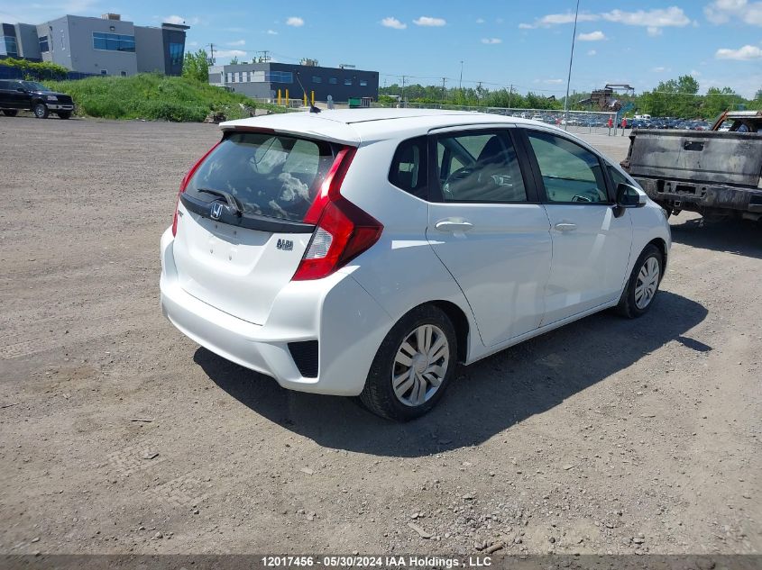 2015 Honda Fit VIN: 3HGGK5G5XFM111430 Lot: 12017456