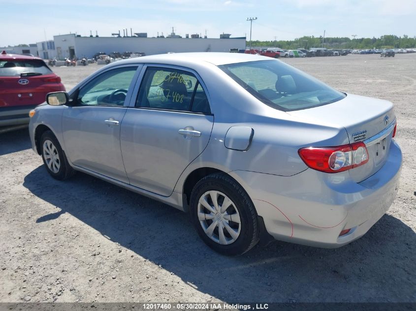 2013 Toyota Corolla VIN: 2T1BU4EE9DC957408 Lot: 12017460