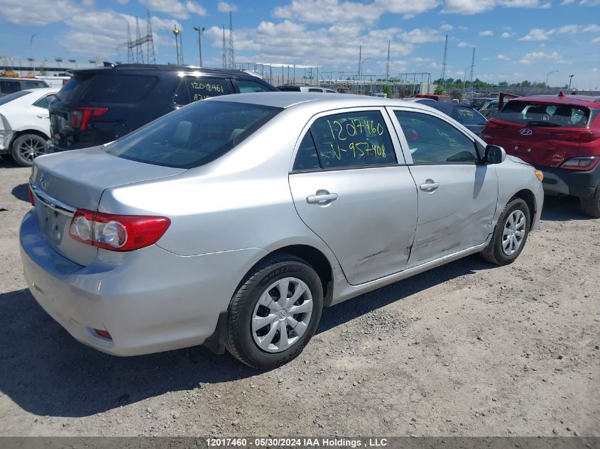 2013 Toyota Corolla VIN: 2T1BU4EE9DC957408 Lot: 12017460