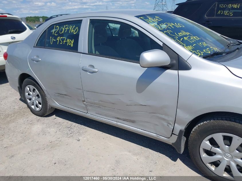 2013 Toyota Corolla VIN: 2T1BU4EE9DC957408 Lot: 12017460