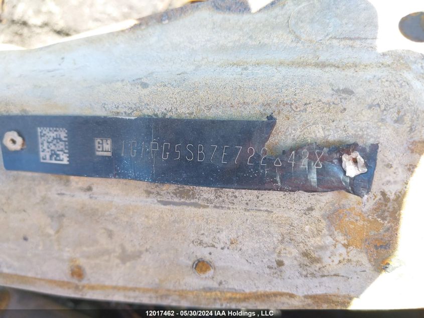 2014 Chevrolet Cruze VIN: 1G1PG5SB7E7228428 Lot: 12017462