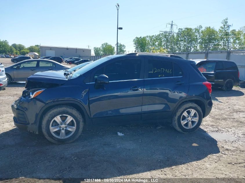 2019 Chevrolet Trax VIN: 3GNCJPSB4KL168738 Lot: 12017466