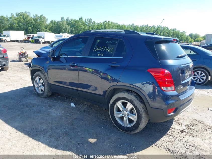 2019 Chevrolet Trax VIN: 3GNCJPSB4KL168738 Lot: 12017466