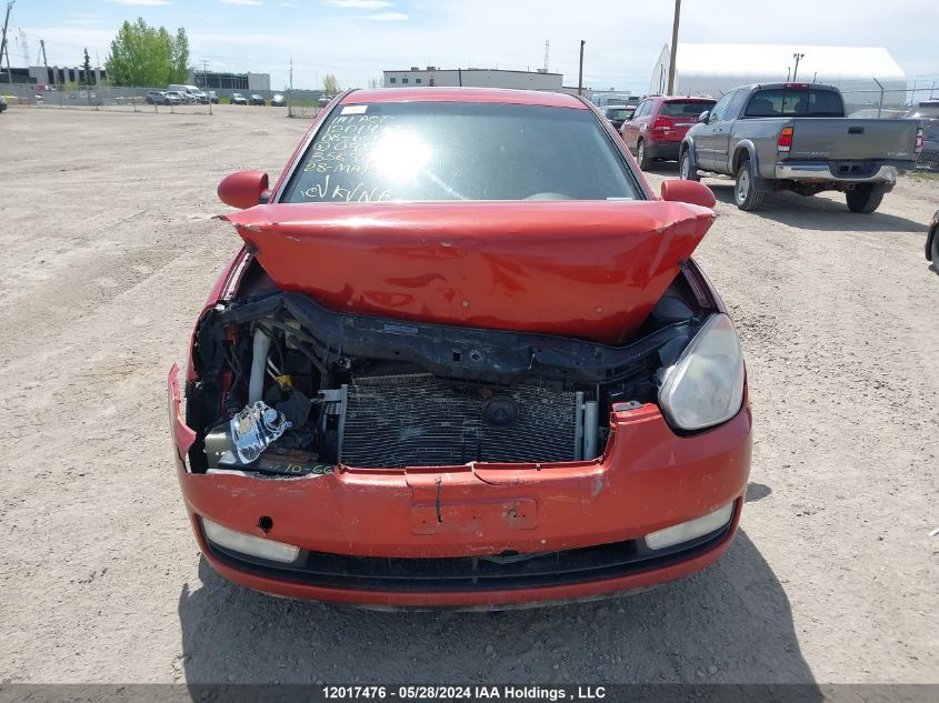 2008 Hyundai Accent Gs VIN: KMHCN35CX8U078739 Lot: 12017476