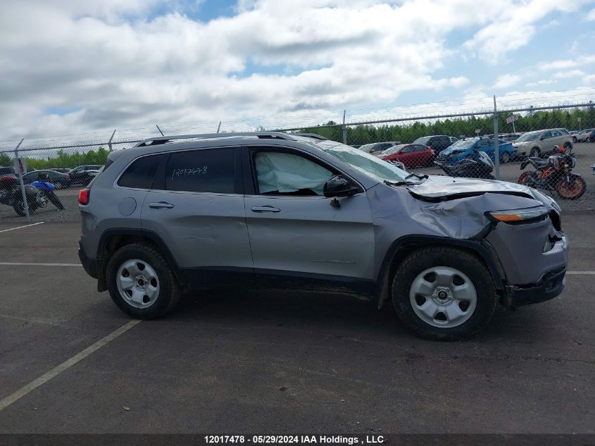 2015 Jeep Cherokee North VIN: 1C4PJMCS4FW625149 Lot: 12017478