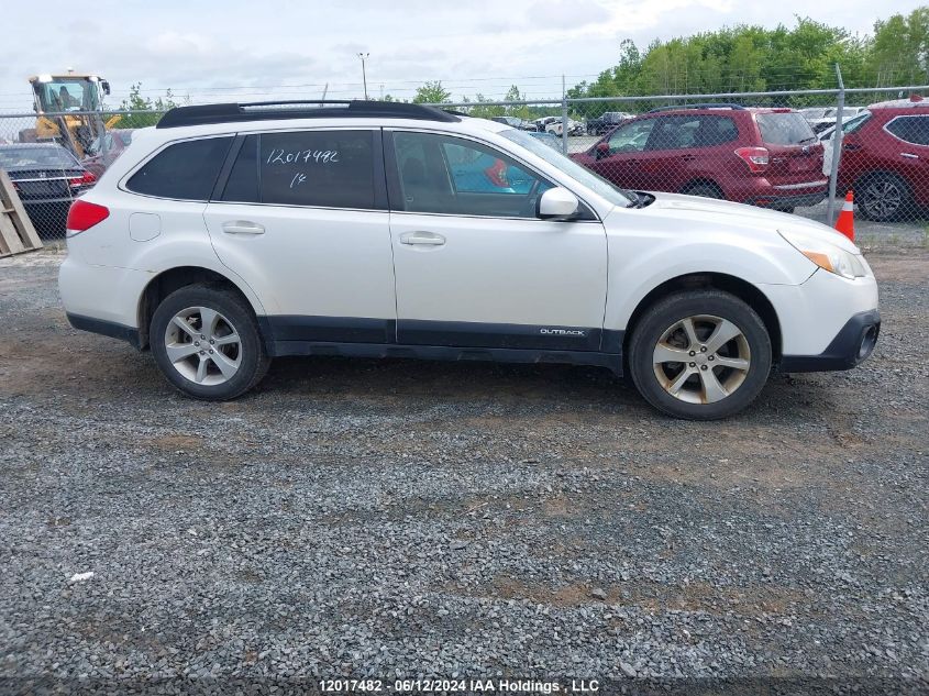 2014 Subaru Outback 2.5I Premium VIN: 4S4BRGDC2E3318974 Lot: 12017482