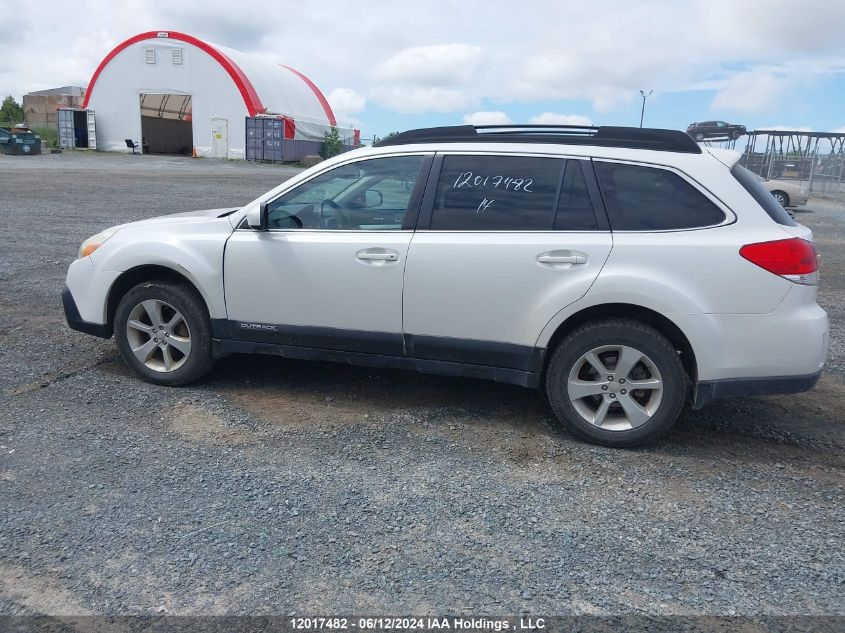 2014 Subaru Outback 2.5I Premium VIN: 4S4BRGDC2E3318974 Lot: 12017482