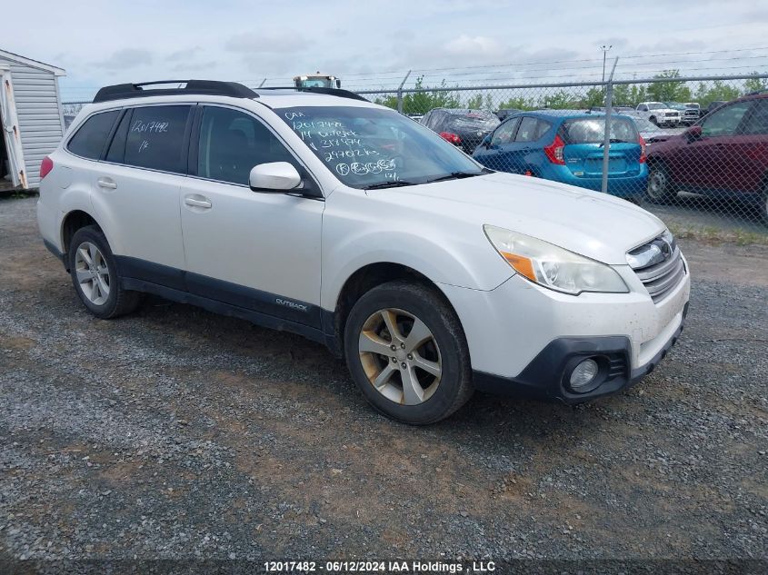 2014 Subaru Outback 2.5I Premium VIN: 4S4BRGDC2E3318974 Lot: 12017482