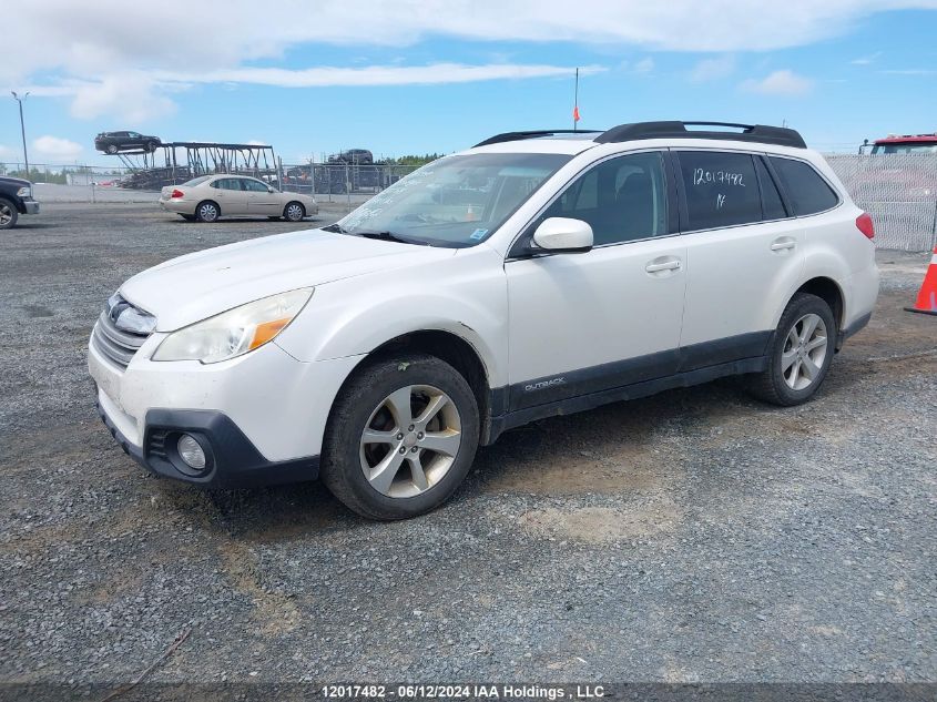 2014 Subaru Outback 2.5I Premium VIN: 4S4BRGDC2E3318974 Lot: 12017482