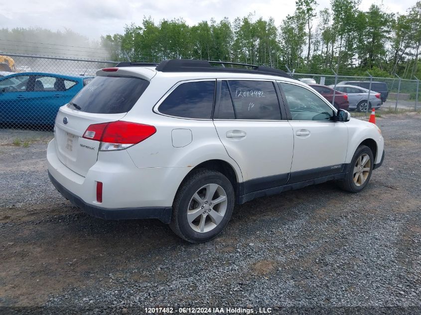 2014 Subaru Outback 2.5I Premium VIN: 4S4BRGDC2E3318974 Lot: 12017482