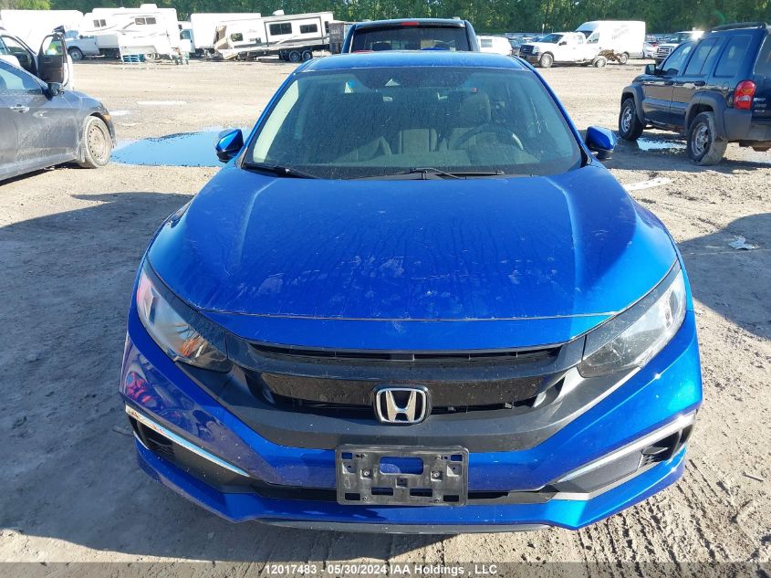 2019 Honda Civic Sedan VIN: 2HGFC2F54KH000650 Lot: 12017483