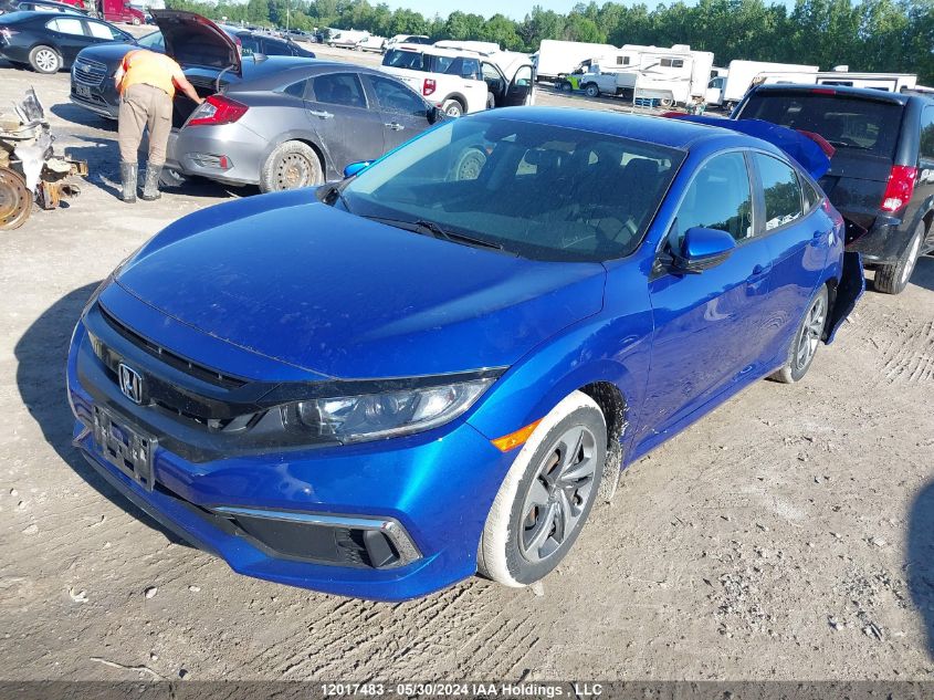 2019 Honda Civic Sedan VIN: 2HGFC2F54KH000650 Lot: 12017483