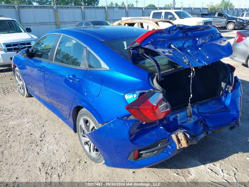 2019 Honda Civic Sedan VIN: 2HGFC2F54KH000650 Lot: 12017483