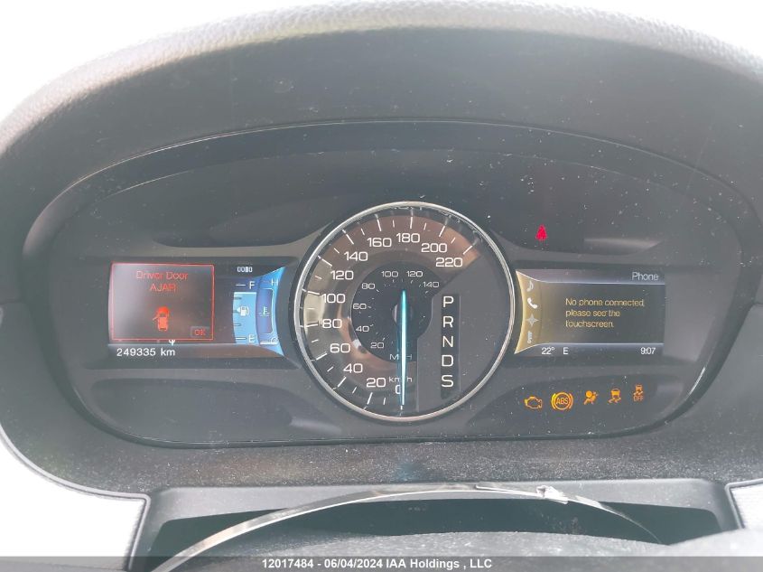 2013 Ford Edge VIN: 2FMDK4JC2DBC59682 Lot: 12017484