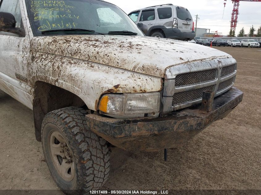 2002 Dodge Ram 2500 VIN: 3B7KF23672M206323 Lot: 12017489